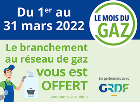 La quinzaine du gaz devient le mois du gaz